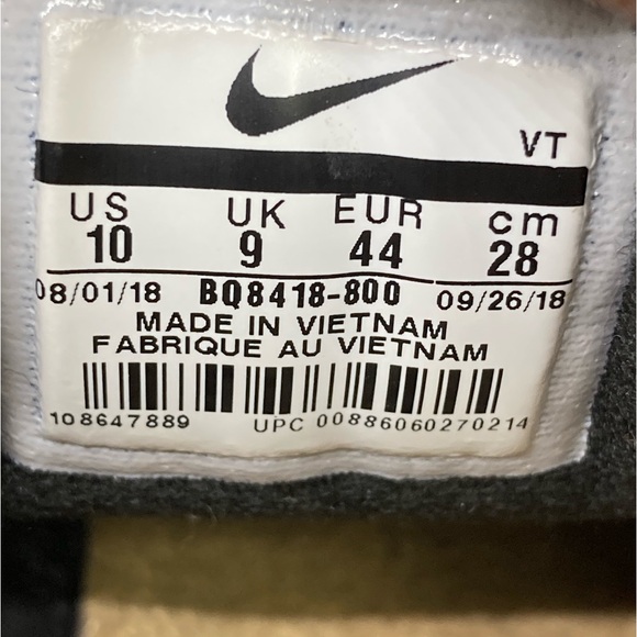 Nike Athletic Shoes - Blue, Tan, and Orange - Picture 8 of 13